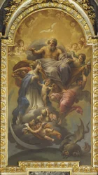 The Eternal Father Welcomes the Virgin